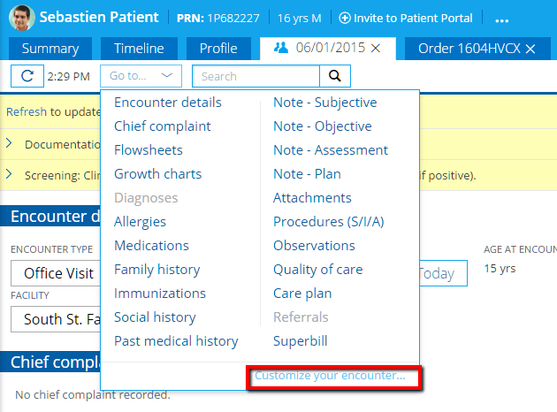 Chart Emr